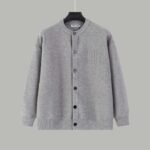 Miumiu original crewneck cardigan knit coat