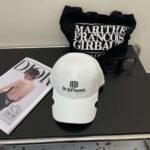 Original Balenciaga baseball cap black and white - Image 9
