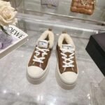 Chanel original suede lettering casual lady shoes - Image 8