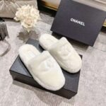 Chane Wool slippers pure fur all lamb wool - Image 3