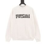 fear of god fog inverted letters round neck sweater plus velvet 380g
