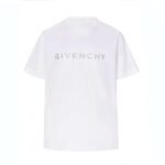 Givenchy reflective letter short-sleeved T-shirt - Image 2
