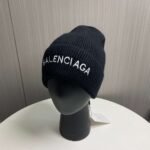 Balenciaga original classic embroidered monogram knit hat - Image 2