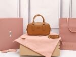 MIUMIU original 1:1 bowling bag