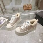 Chanel original suede lettering casual lady shoes - Image 34