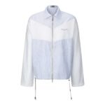 Dior coat striped shirt sun-protective clothing
