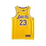 LeBron James, the No. 23 jersey of the Los Angeles Lakers in the NBA