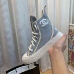 Chanel original new canvas boots - Image 2
