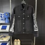 Balenciaga vintage washed denim jacket