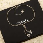 Chanel diamond full woven necklace