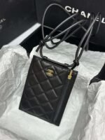 Chanel drawstring halter bag