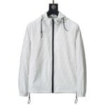 FENDI hoodie white hooded coat