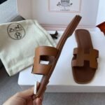 Hermès Oasis Epsom leather H sandals 1:1 material premium version 35-42 - Image 8