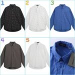 Balenciaga all-over printed logo single-breasted casual long-sleeved shirt Premium quality