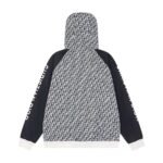 Dior full printing jacket Fashion nylon sweater - Image 2