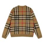 Burberry classic striped plaid knit sweater - Image 2