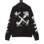 off white co virgil hooded sweater