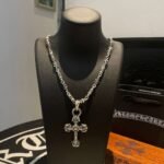 chrome hearts Flame Cross pendant - Image 3