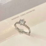 chaumet AU750 cellular diamond ring