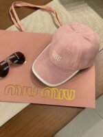 miumiu embroidered baseball cap - Image 12