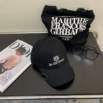 Original Balenciaga baseball cap black and white - Image 16