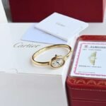 Cartier new bathtub bracelet watch 18k gold - Image 2