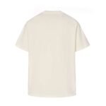 Dior cursive flocking print short sleeve (off-white) - Image 2