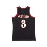 Allen Iverson’s No. 3 jersey of the Philadelphia 76ers in the NBA - Image 2