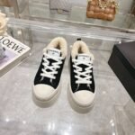 Chanel original suede lettering casual lady shoes - Image 24
