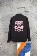 Loewe new phosphor embroidered long-sleeved shirt ME03 - Image 2