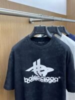 NEW Balenciaga round-neck T-shirt 1：1 Phantom LOGO - Image 4