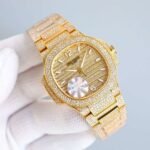 Patek Philippe to create a classic timepiece 7118 lady Nautilus full diamond limited edition - Image 4