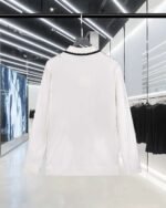 Hermes men’s autumn and winter knitted lapel wool sweater - Image 3