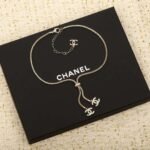 Chanel diamond full woven necklace - Image 4