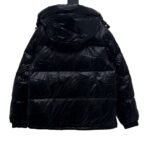 Moncler down jacket Black white 500g white duck down patent skin waterproof - Image 3