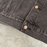 Celine 1:1 hooded sweatshirt denim fashion jacket - Image 10