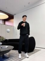 Prada premium men’s hooded sweatshirt and trousers set