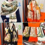 Hermès high-quality cashmere scarf, SIZE: 100 × 200 cm