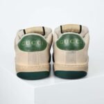 Gucci high version Screener GG enamel buckle wipe dirty do old small dirty shoes - Image 7
