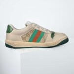 Gucci high version Screener GG enamel buckle wipe dirty do old small dirty shoes - Image 5