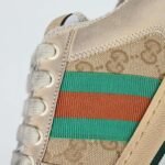 Gucci high version Screener GG enamel buckle wipe dirty do old small dirty shoes - Image 6