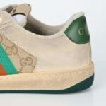 Gucci high version Screener GG enamel buckle wipe dirty do old small dirty shoes - Image 8