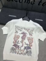 Dior seahorse pattern short sleeve - Image 4