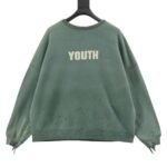 saint michael 24fw youth monogram printed round neck, high quality version 1:1 - Image 4