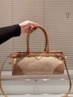 Prada new straw bag, size 32×15cm - Image 7
