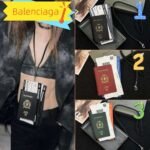 Balenciaga passport holder