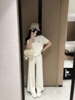 Loeway short-sleeved pants suit