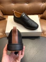 santoni leather men’s shoes, 1:1 version - Image 4