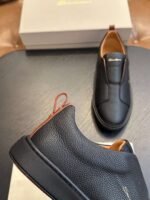 santoni leather men’s shoes, 1:1 version - Image 6