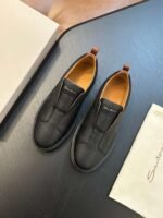 santoni leather men’s shoes, 1:1 version - Image 8